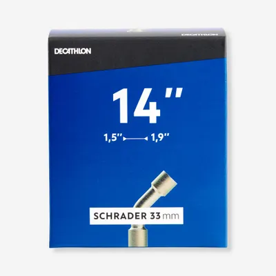 Cameră de Aer 14'' Secțiune 1,5-1,9 Valvă Schrader