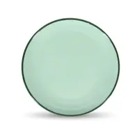Farfurie verde pentru desert din gresie ø 18 cm Duo – ONA