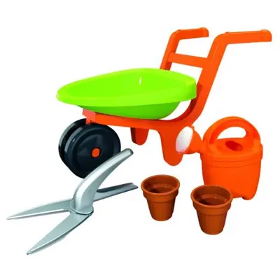 Roaba de jucarie cu unelte de gradinarit Design Giardino