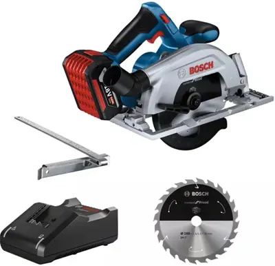 Ferăstrău circular Bosch - GKS 185-LI Professional, cu baterie și încărcător