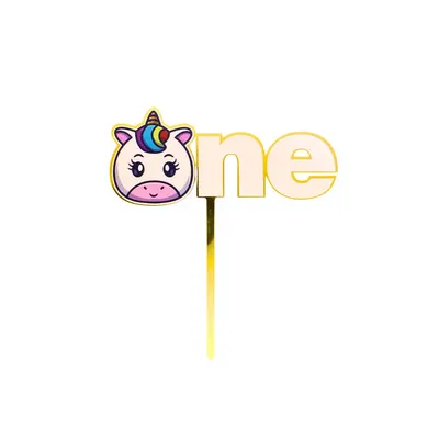 Cake Topper tort model unicorn One
