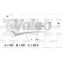 Generator/alternator VALEO 437493