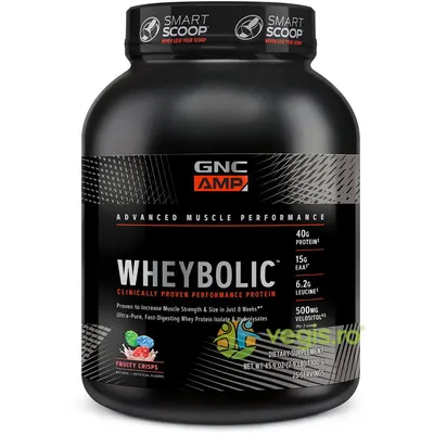 Proteina din Zer cu Aroma de Cereale cu Fructe Amp Wheybolic 1300g