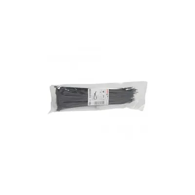 Brida - adancime 3.5 mm - L. 280 mm - sachet 100 pcs - negru
