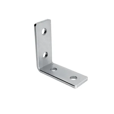 CELO Hole corner 4-4 angle bracket pentru Strut steel zincat 105x40x5