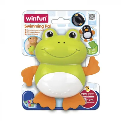 Jucarie de baie Winfun broscuta inotatoare