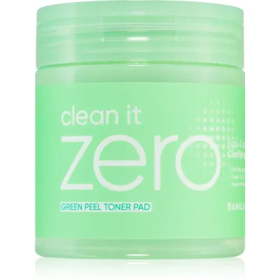 Banila Co. clean it zero Green Peel Toner Pad discuri pentru indepartarea impuritatilor pentru ten gras si problematic 70 buc