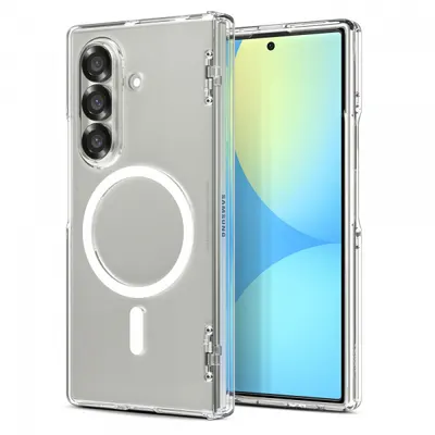 Husa MagSafe pentru Samsung Galaxy Z Fold7 F966, Spigen, Ultra Hybrid Pro, Transparenta ACS09546