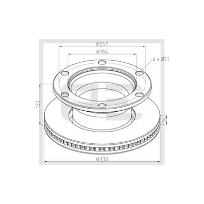 Disc frana PE Automotive 256.056-00A