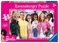 Puzzle pentru copii Ravensburger din 35 de piese - Barbie