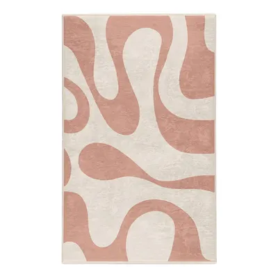 Covor roz lavabil 60x100 cm Strawberry Latte – Mila Home