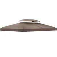 Acoperiș de Schimb Outsunny pentru Foisor, Impermeabil Dublu strat 3x4m | Aosom Romania