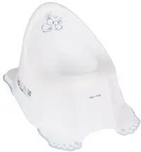 Bebelușul Anatomic Potty Tega Baby - Iepuraș, Alb