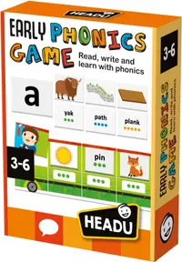 Set educațional Headu Montessori - Joc de început de fonetică