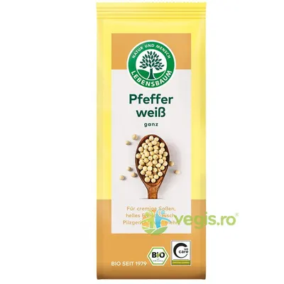 Piper Alb Boabe Ecologic/Bio 50g