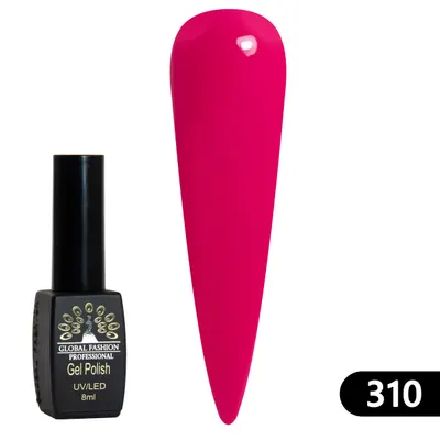 Oja semipermanenta Black Elite, Global Fashion 8 ml, 310 Engros