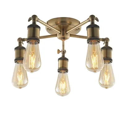 Plafoniera Hal 5lt semi flush