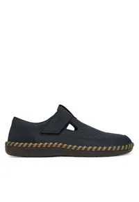 Pantofi barbati - bleumarin - piele naturala - 65875 - Bleumarin
