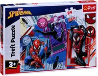 Puzzle Trefl din 24 maxi piese - Simțurile lui Spiderman