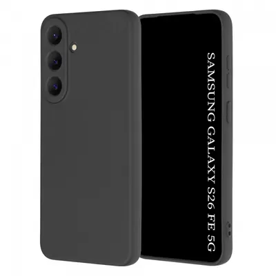 Husa pentru Samsung Galaxy S26 FE / S25 FE, Techsuit, SoftFlex, Neagra