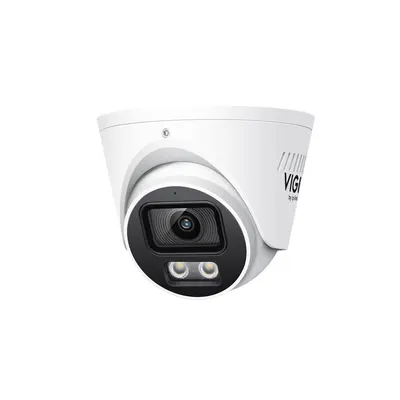 Camera supraveghere IP Dome cu iluminare duala TP-Link VIGI ColorPro InSight S445S, 4 MP, 2.8 mm, IR/lumina alba 30 m, microfon si difuzor, slot card, PoE