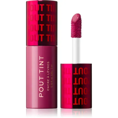 Revolution Pout Tint lip gloss cu efect de hidratare culoare Mad about Mauve 3 ml