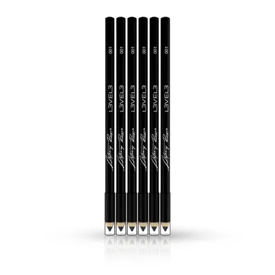 Creioane pentru Hair Design -L3VEL3 - Negru - 6 buc