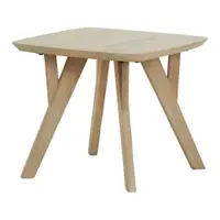 Măsuță auxiliară din lemn de mango 50x50 cm Quenza – Light & Living