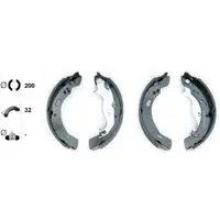 Set saboti frana TEXTAR 91069200