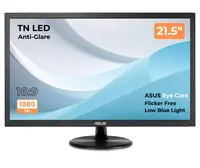 Monitor ASUS VP228DE Eye Care - 21.5 inch, Full HD, VGA Port, Flicker Free, Filtru de lumină albastră, Anti-strălucire