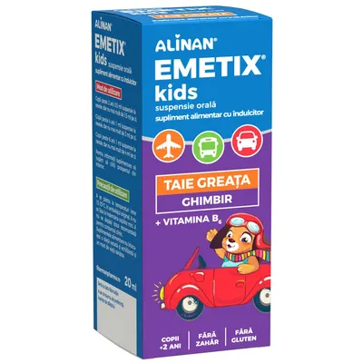 Emetix Suspensie Orala pentru Copii Alinan 20ml