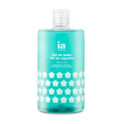 Gel de dus floare de bumbac, Interapothek | 750 ml