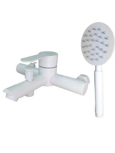 MIXXUS DAX-009 WHITE EURO baterie baie din otel inoxidabil