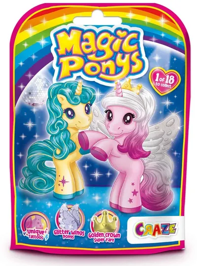Figurina surpriza pentru copii Craze Magic Ponys