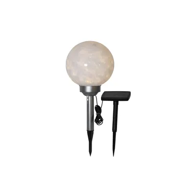 Lampadar solar LED pentru exterior Star Trading Luna, ø 20 cm