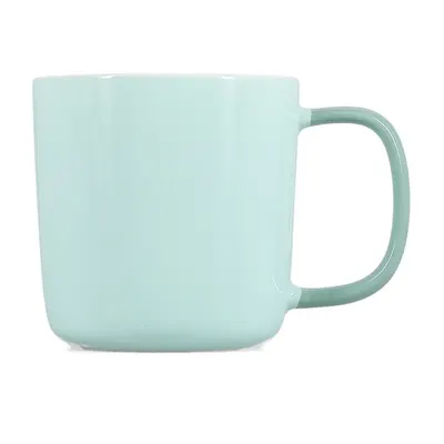 Cană albastră new bone china 370 ml Mae – ONA