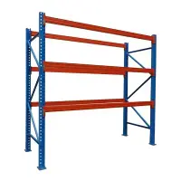 Raft pentru depozitare paleti 2880mm x Adancime 1100mm x Inaltime 5500mm, 3300kg/nivel/12 europaleti