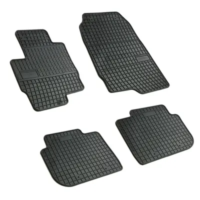Set covorase auto din cauciuc Mitsubishi Colt 6 Z30 5Us 2008-2012, presuri FROGUM, negre, 4 buc.