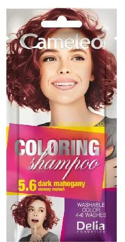 Delia Cameleo Șampon colorant la plic , 5.6 Dark Mahogany, 40 ml