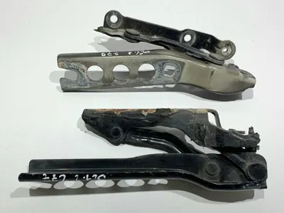 Set balamale capota fata (st si dr) culoare verde - lf7w Skoda Octavia 2 facelift (2008-2013)