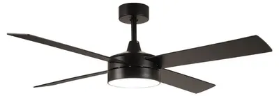 Ventilator de tavan Estia - Zephyrus 06-21214, 3 viteze, 132 cm, negru/gri