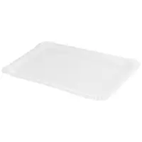 Tavite Carton Dreptunghiulare Albe 16 x 23 cm, 250 Bucati