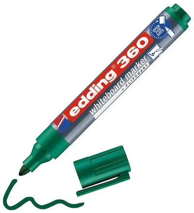 Marker pentru tablă albă Edding 360 - verde
