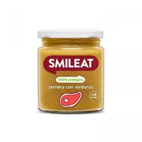 Piure Bio cu curcan si legume +6 luni, 230 g – Smileat