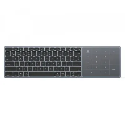 Tastatura Wireless DUX DUCIS LK, BT / Wi-Fi, Neagra