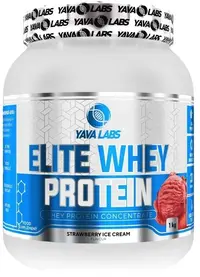 Elite Whey Protein, căpșuni, 1000 g, Yava Labs