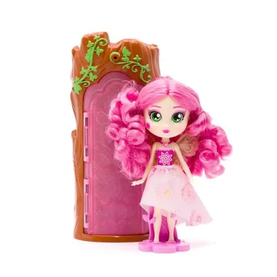 Papusa surpriza Bright Fairy Friends Zana, casuta si accesorii