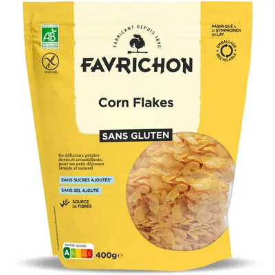 Fulgi de Porumb fara Gluten Ecologici/Bio 400g