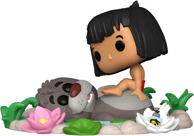 Figurina - Pop! The Jungle Book: Baloo & Mowgli