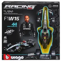 Mașină de asamblat Bburago - Mercedes GP F1 W15 EQ Performance Team, Lewis Hamilton, 1:24